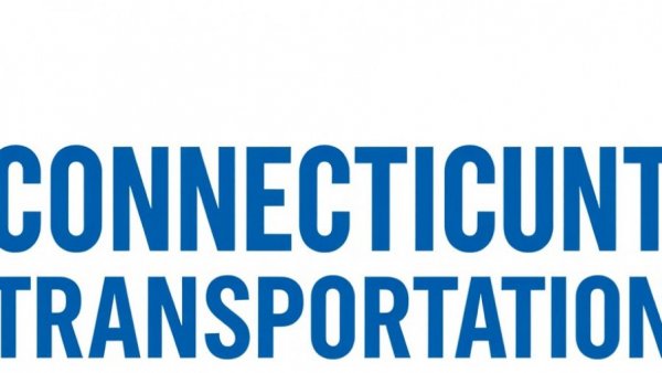 Connecticut Transportation logo, part of Devon Rail Bridge Replacement.