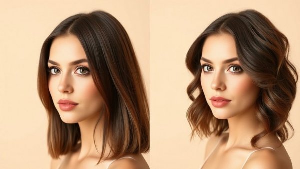 Woman's haircut transformation for best wavy hair style 2026