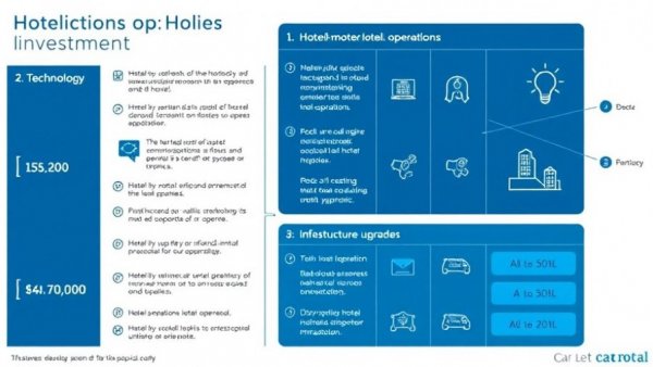2026 Hotel Operations Blueprint investment chart, focusing on technology.