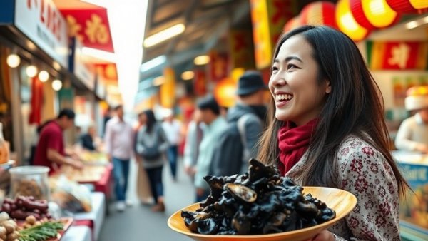 Best budget dining in London at bustling street food market.