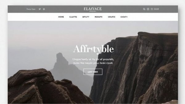 Minimalist web design for optimal design portfolio visibility.