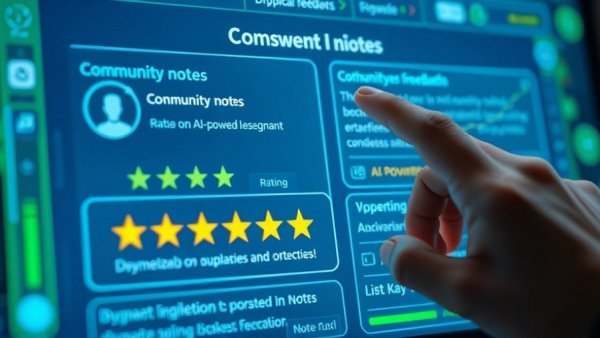 Interactive digital feedback interface on collaborative AI notes.