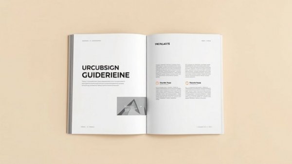 Creative corporate brand guideline cover design for social media accounts