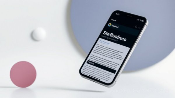 Smartphone displaying business article on SocialMediaToday