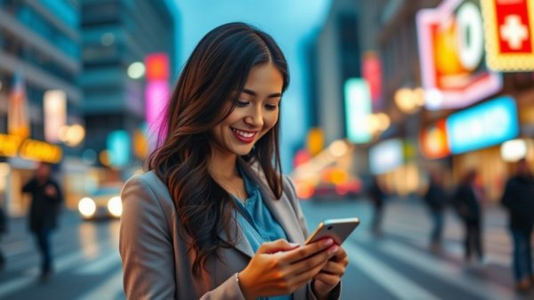 Text messaging benefits for dental office, woman reschedules appointment.