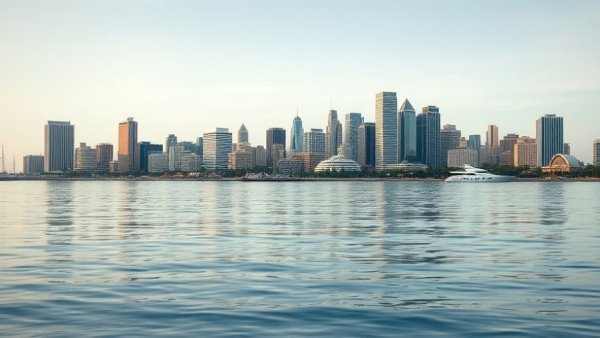 San Diego skyline with text 'News to Share?'