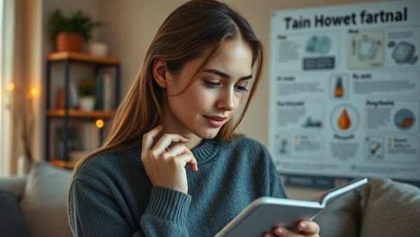 Exploring period pain relief techniques with a skincare routine.