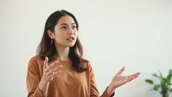 Young woman sharing tips on how to get smooth body skin.