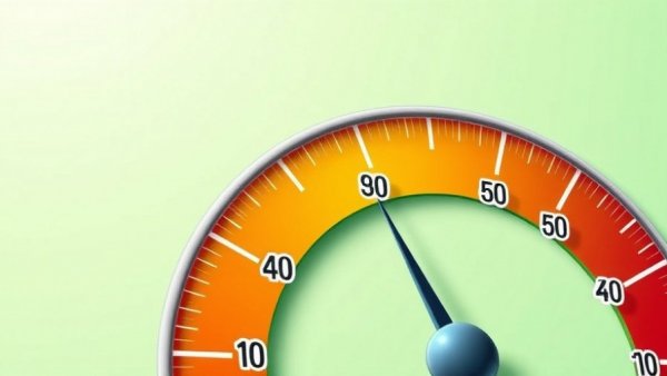Statin drugs for high cholesterol gauge illustration with high reading