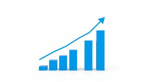 Growing trend bar graph symbolizing implants dentistry in 2026