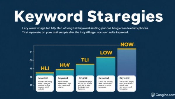 Infographic on keyword research tips for small businesses showing competitive chart.