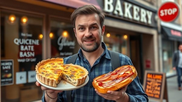 Pricy food at UK's most expensive bakery with a critical review.