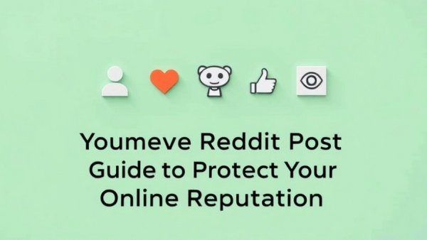 Minimalist graphic for Remove Reddit Post Guide with social media icons.