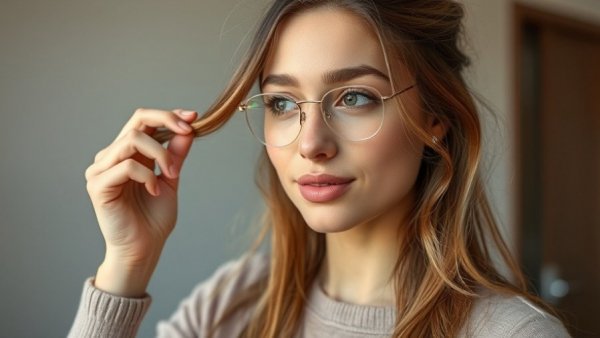 Demonstration of quick and easy glass hair routine.