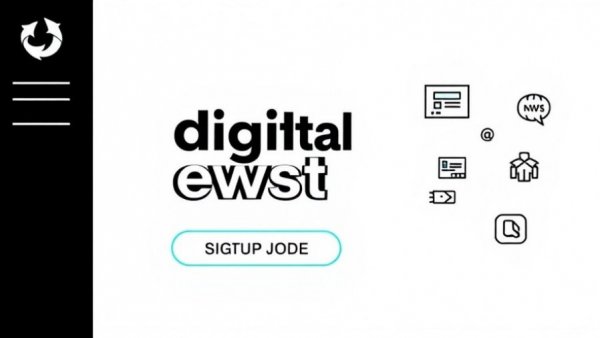 Digital marketing newsletter sign-up banner for affiliate marketing.