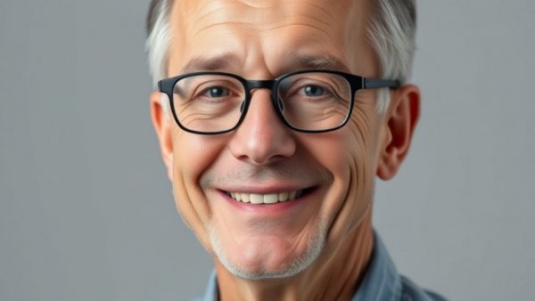 Smiling older man with glasses, Find Great People and Let Them Be Great