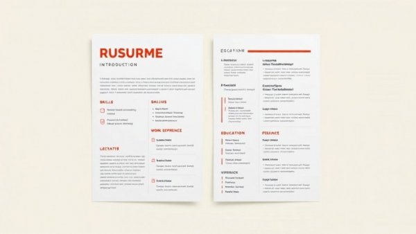Modern Adobe InDesign resume templates with minimalist design.