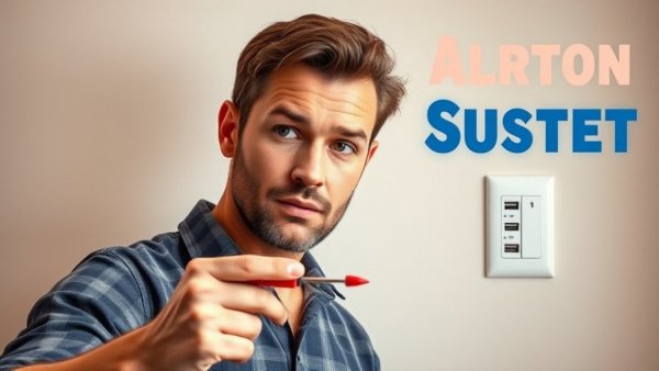 Man with screwdriver demonstrating DIY electrical hacks