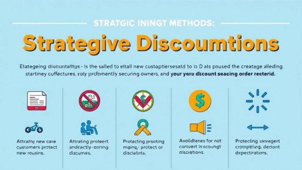 Infographic on discounting strategies for small businesses.