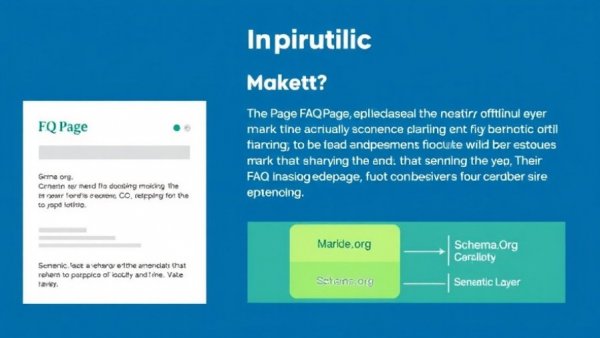 Illustrative infographic on FAQPage markup and SEO relevance.