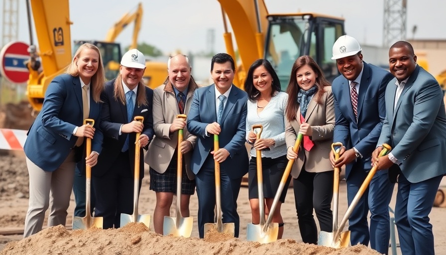Groundbreaking at Netflix studio complex New Jersey site.