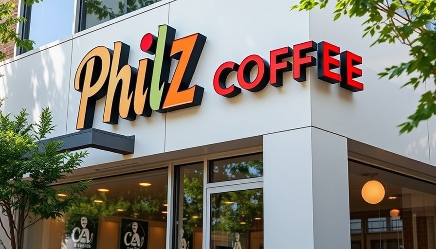 Philz Coffee storefront reflecting acquisition interest