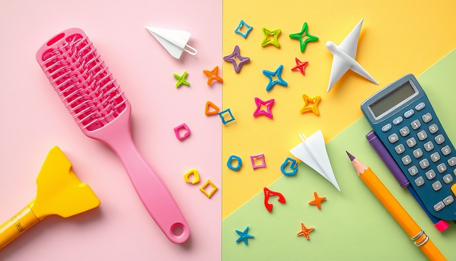 Boost Salon Bookings This Back-to-School with vibrant accessories and supplies.
