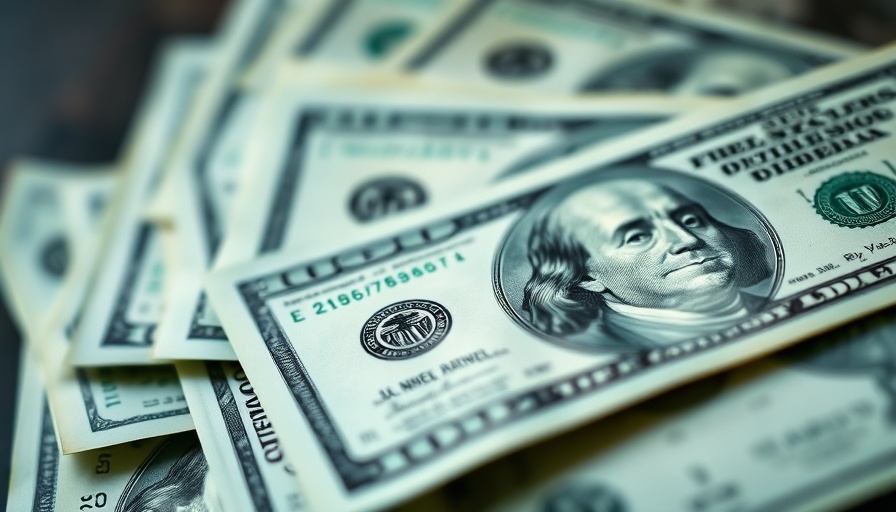 US dollar bills symbolizing the invisible income problem in restaurants.