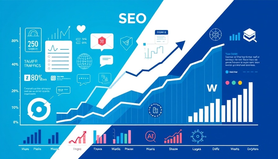 SEO strategies during site migration infographic showing traffic increase.