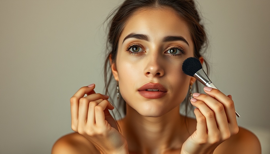 Quick makeup tutorials for busy mornings: Natural makeup application.