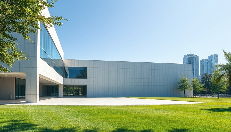 Modern architectural design showcasing Amherst construction boom