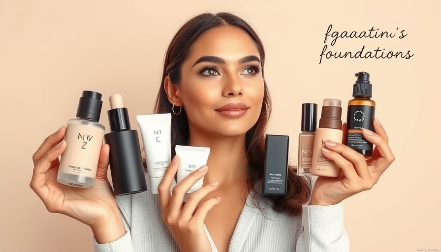 Best foundations for pores and fine lines, beauty solutions illustrated.