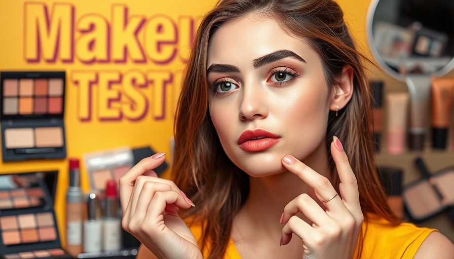 Vibrant makeup scene showcasing best makeup tutorials for beginners.
