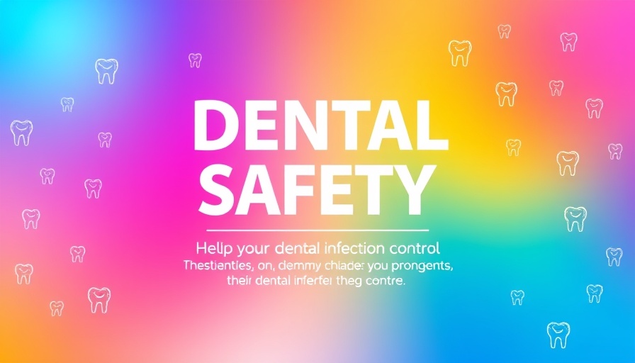 Dental Infection Control Awareness Month banner promoting safety culture.