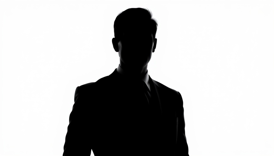 Executive silhouette icon for reputation management concept.