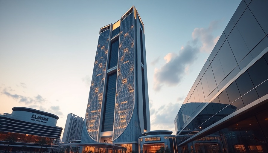 Towering luxury hotel in Riyadh at dusk, Best luxury hotels in Riyadh.