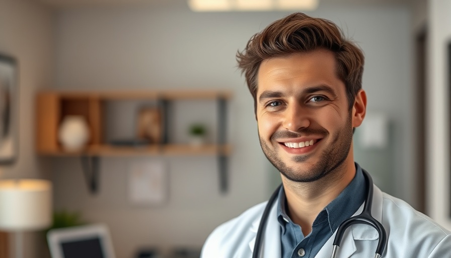 Professional doctor with stethoscope in office, evolving standards in aesthetic plastic surgery.