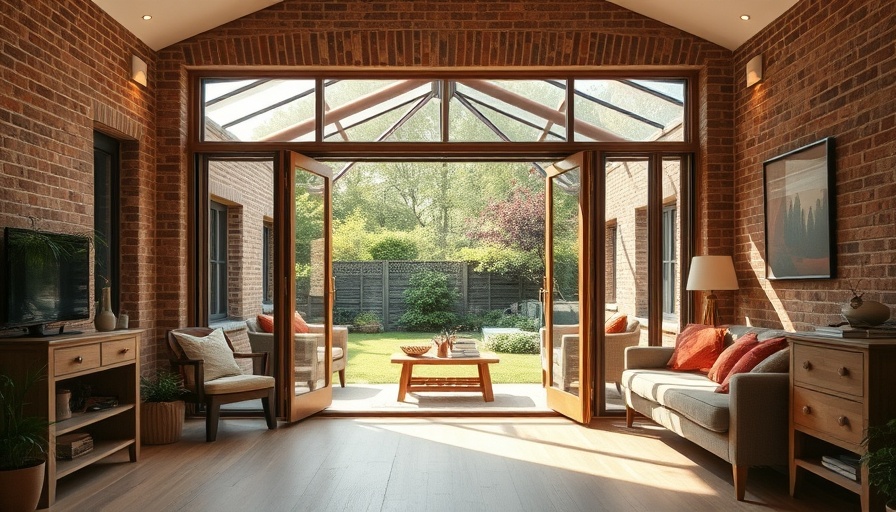Modern home extension with garden view, Construction of a Home Extension