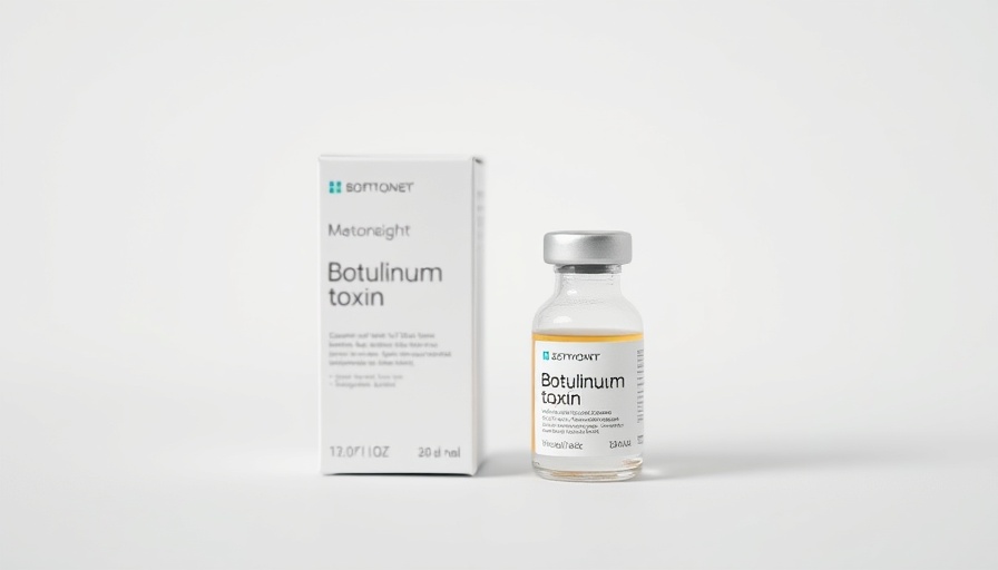 Botulinum Toxin in Malaysia: Vial and box of Letybo botulinum toxin on a white surface.