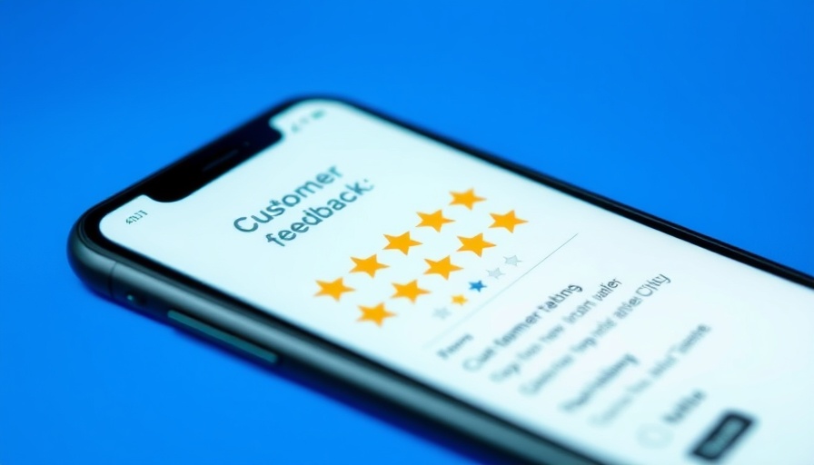 Request a review from customers on digital interface for feedback.