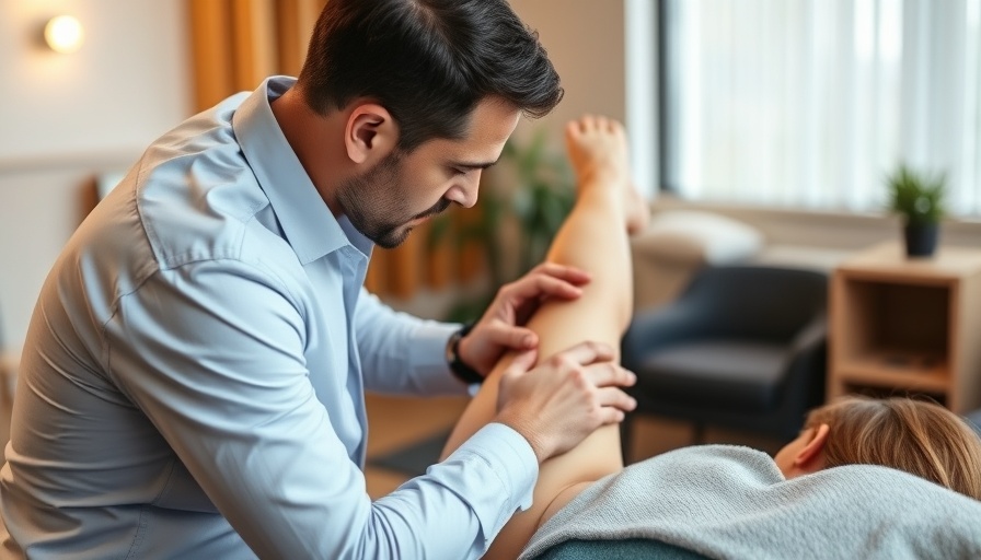 Professional chiropractic care with cupping therapy in a modern clinic.