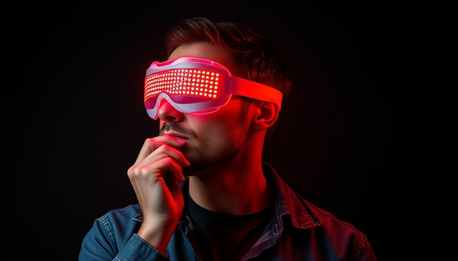 Comparison of LED and laser masks for red light therapy.