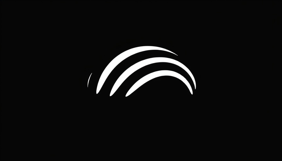 Threads Communities abstract logo on black background