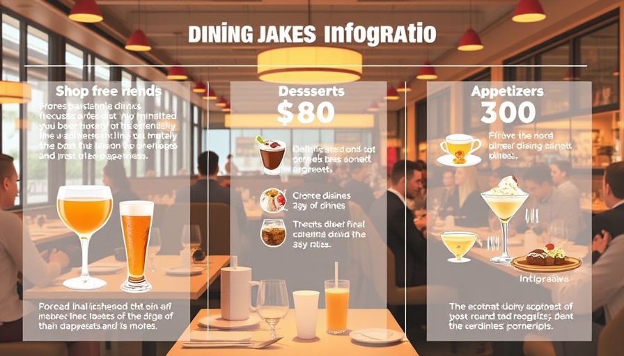Infographic showing fine dining restaurant trends on cost-cutting.