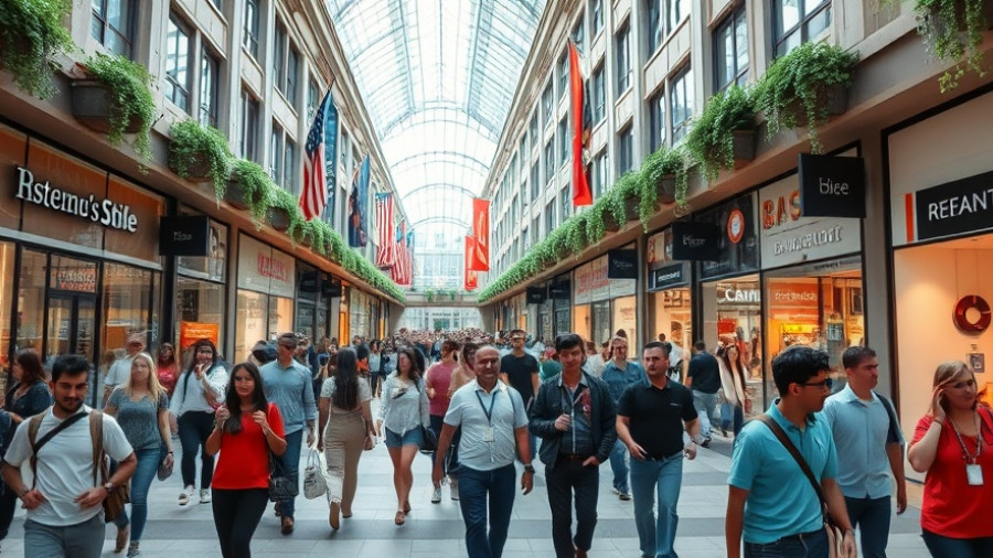 URW joins APG in Edinburgh's St James Quarter ownership, bustling plaza.