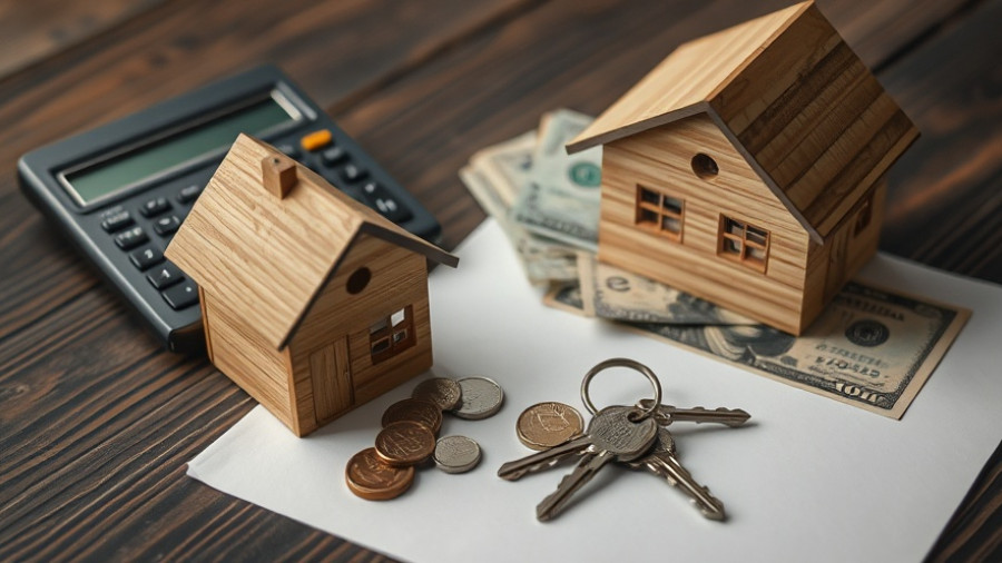 Financial planning setup highlighting hidden advantage from small households for property buyers.