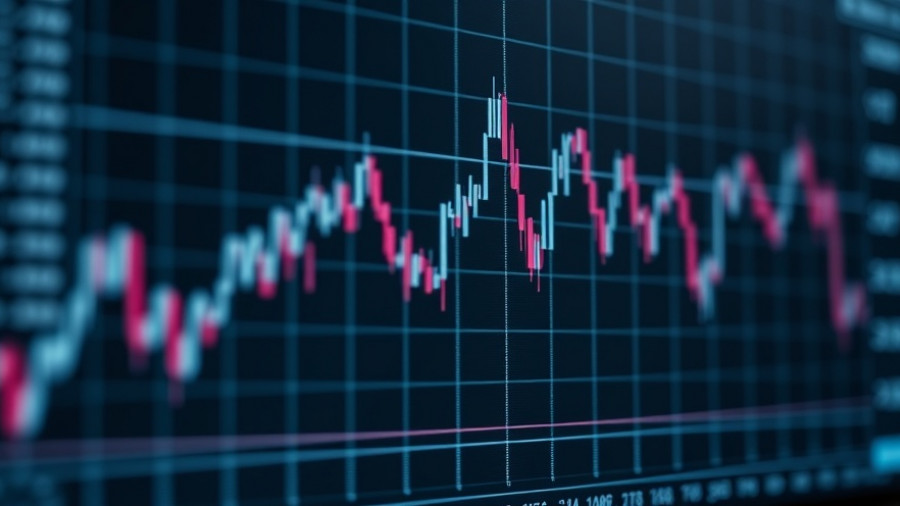 Financial chart representing Newcastle property market trends.