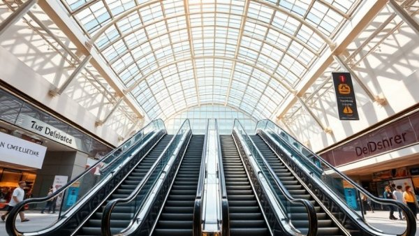 Entrance of Adelaide commercial property, modern architecture.