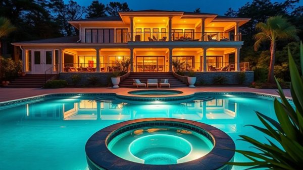 Maintongoon home with pool and lush garden