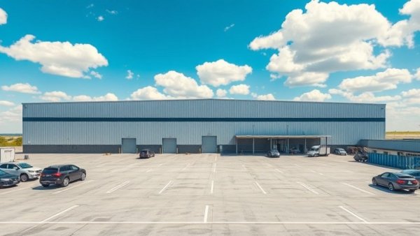 Modern warehouse exemplifying urban logistics strategy.